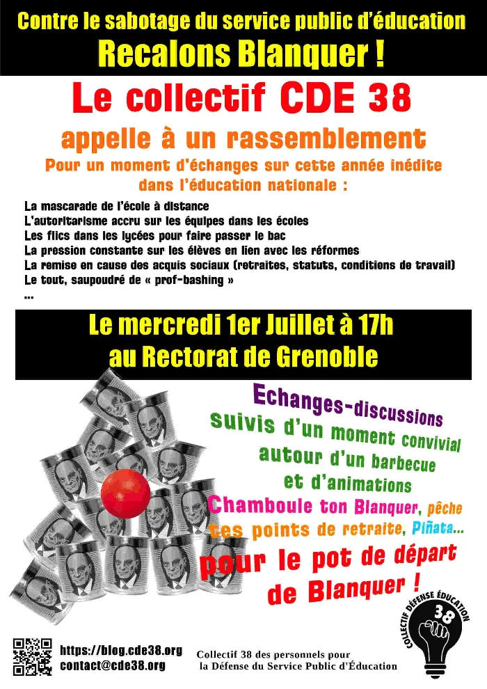 Classes-En-Lutte. Mardi 30 juin, grève dans l'enseignement agricole et la Santé. Après les médailles, les Open badges. Loi Rilhac votée mais réécrite.