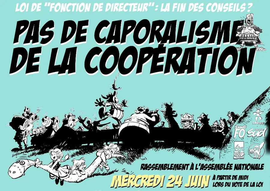 Classes-En-Lutte. Le 22 juin, 3è rentrée. Mercredi 24 juin : 1ère sortie contre les chef.fes à l'école, mais pas que... Rassemblements devant les directions académiques, rectorats, devant le ministère et à l'Assemblée à Paris