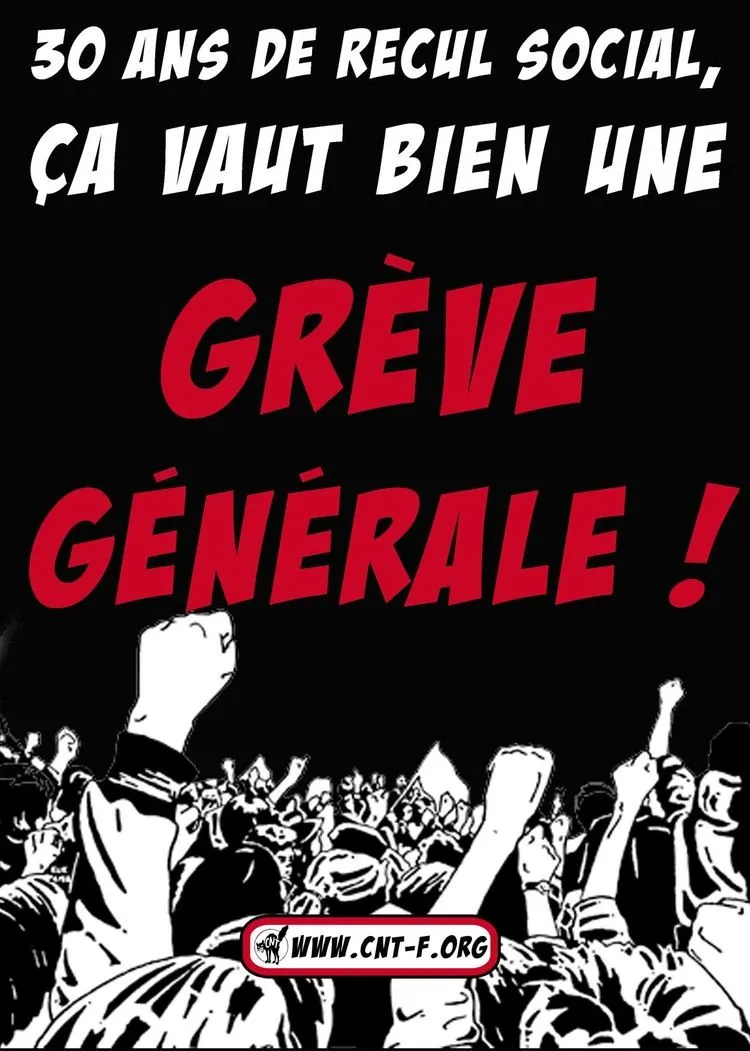 Face à l'indécence la colère gronde: grève, AG, manifs jusqu'au retrait!