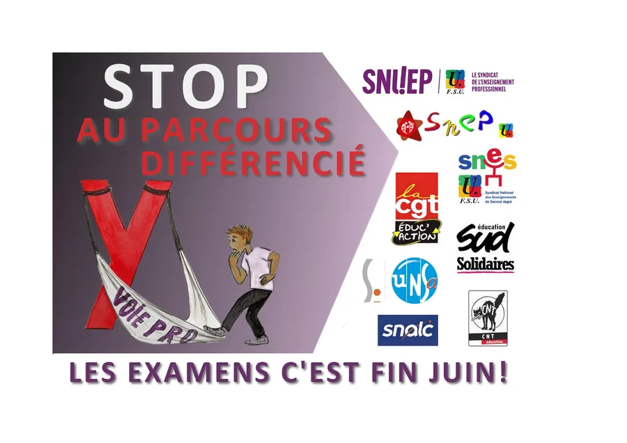 Tract voie pro pour la rentrée