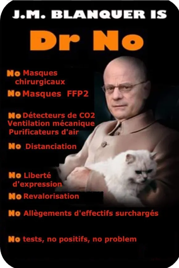 Classes-En-Lutte, janvier 2022. Pour une école vraiment ouverte à tous et toutes, il faut sortir Blanquer
