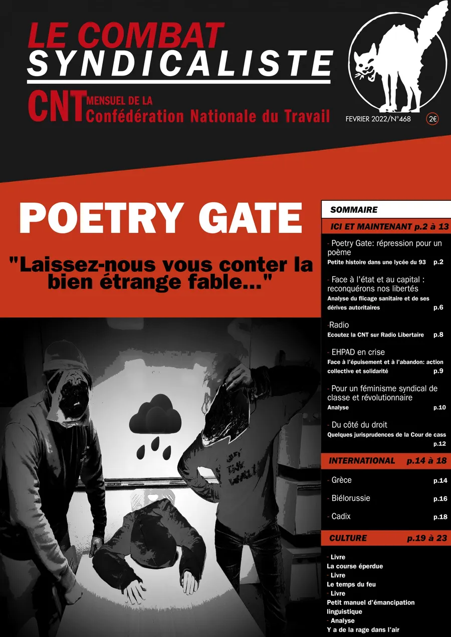 Poetry Gate - Répression pour un poème